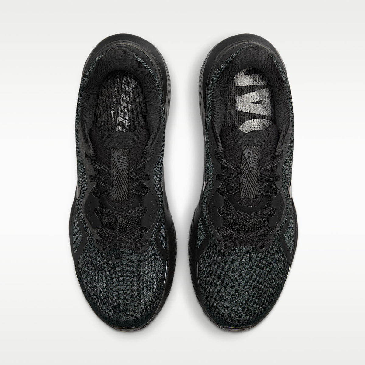 Structure 26 Men's Road Running Shoes ReactX Foam Black/Iron Grey/Black