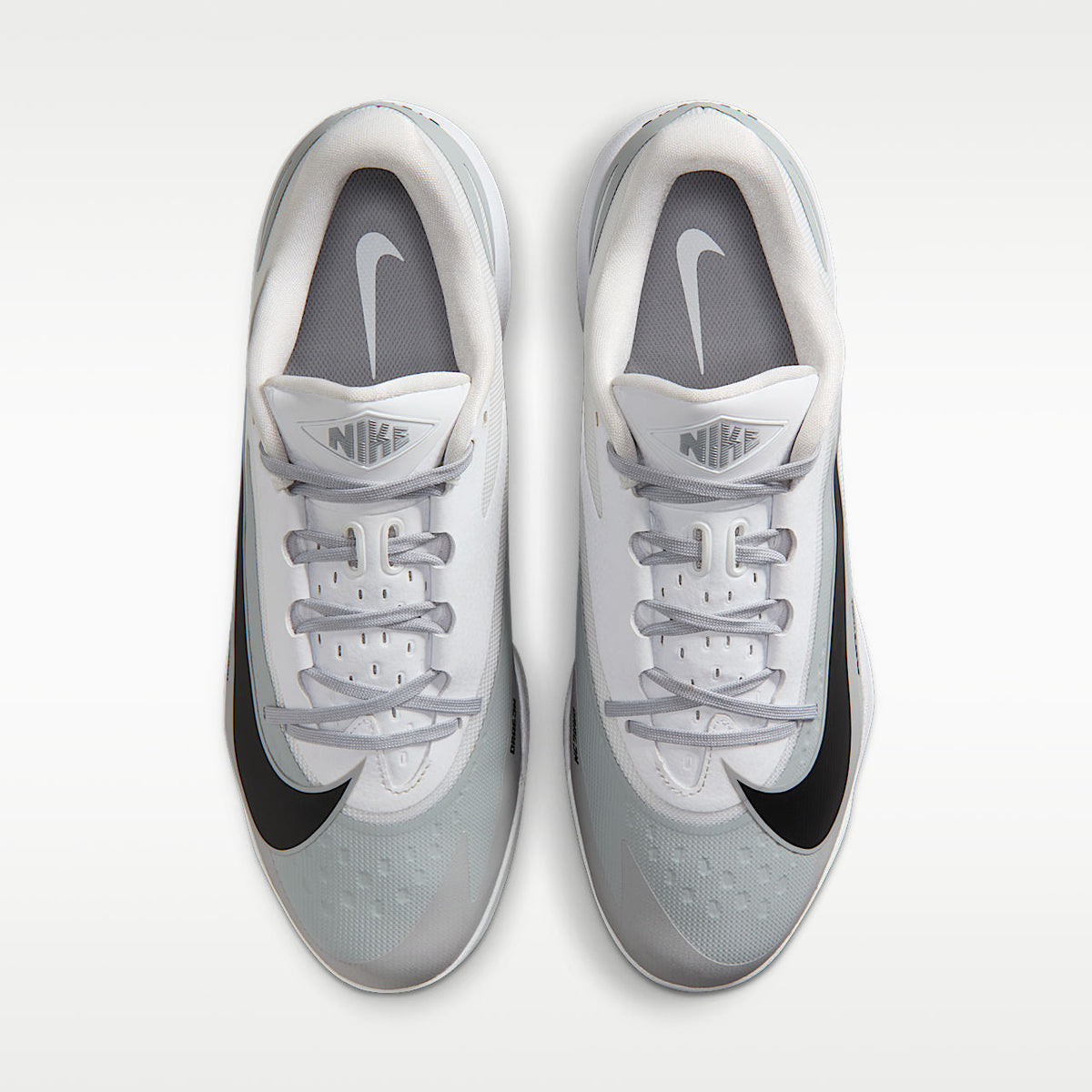 Diamond Standout MTL Baseball Cleats Wolf Grey White Black