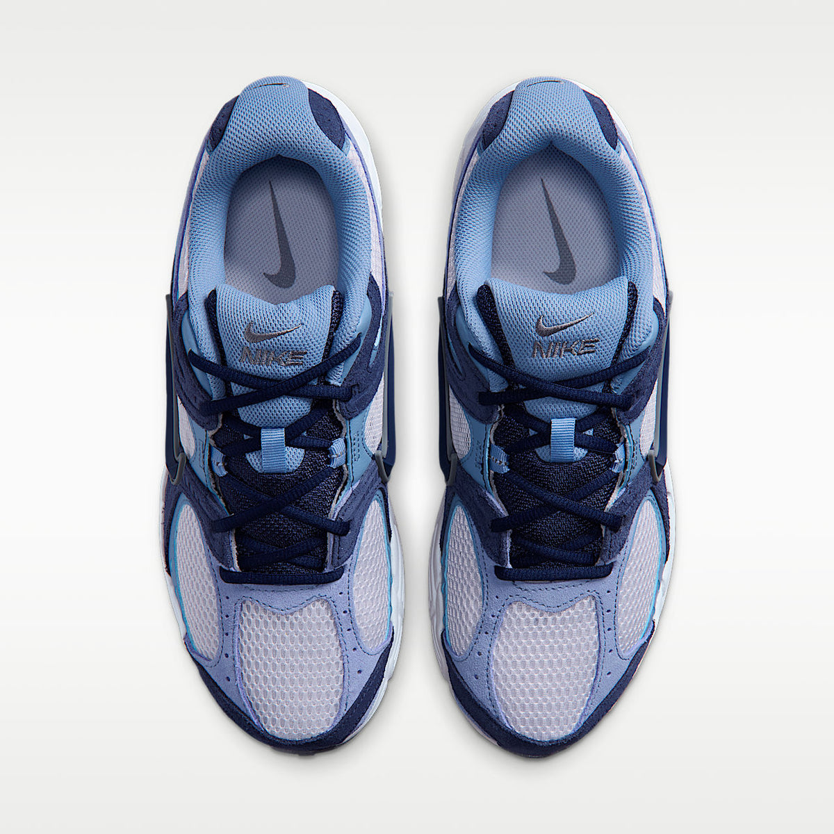 V5 RNR Suede Men's Running Shoes Mesh Foam Midsole Work Blue