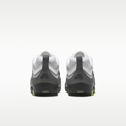 Unisex Air Max Ishod Skate Shoes Updated Mesh Black/Anthracite/Light Graphite/Neon Yellow