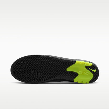 Unisex Air Max Ishod Skate Shoes Updated Mesh Black/Anthracite/Light Graphite/Neon Yellow