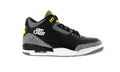 Retro Sneakers in Black/Cement Grey-Dark Forest Green-White-Varsity Maize - HO11-MNJDLS-5