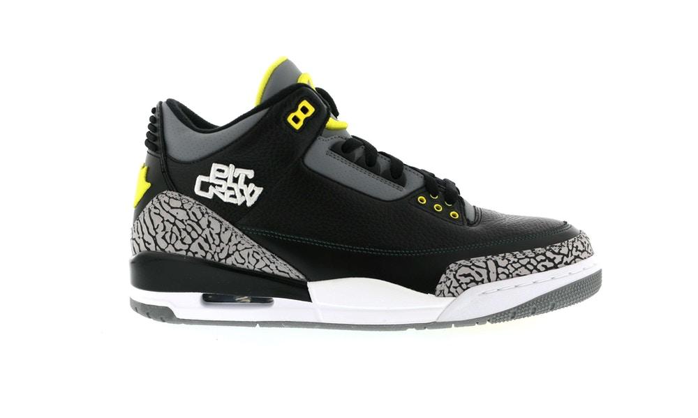 Retro Sneakers in Black/Cement Grey-Dark Forest Green-White-Varsity Maize - HO11-MNJDLS-5