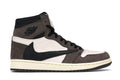 Retro High-Top Sneakers in Sail/Black-Dark Mocha-University Red - CD4487-100