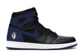 Retro High-Top Sneakers in Midnight Navy/Black-White - 705588-550