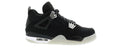 Retro Sneakers in Retro Black/Metallic Silver - 136863