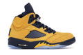 Retro Sneakers in Amarillo/College Navy-Amarillo - CQ9541-704