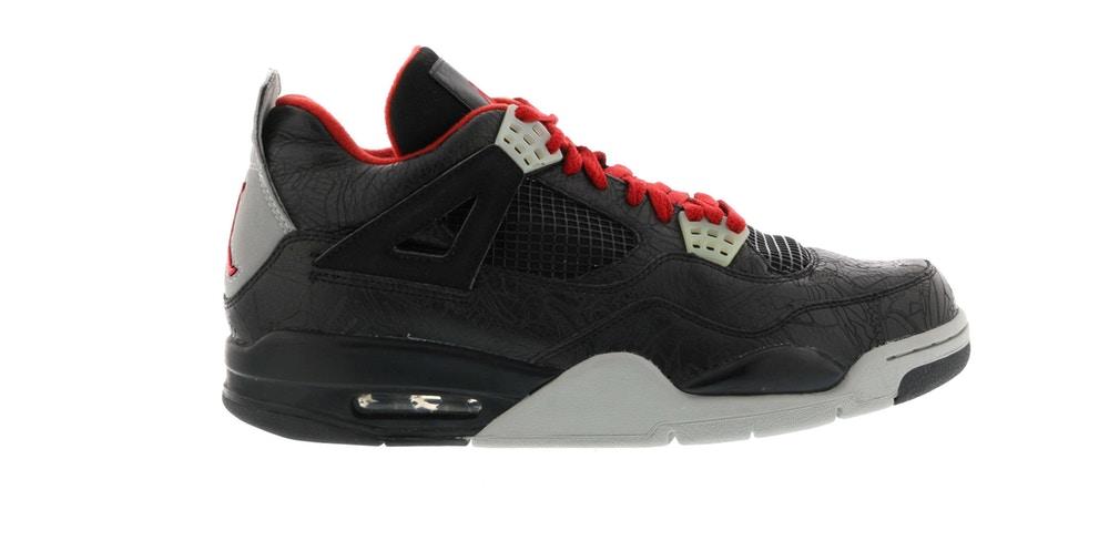 Retro Sneakers in Black/Varsity Red-Medium Grey Laser - 312255-061