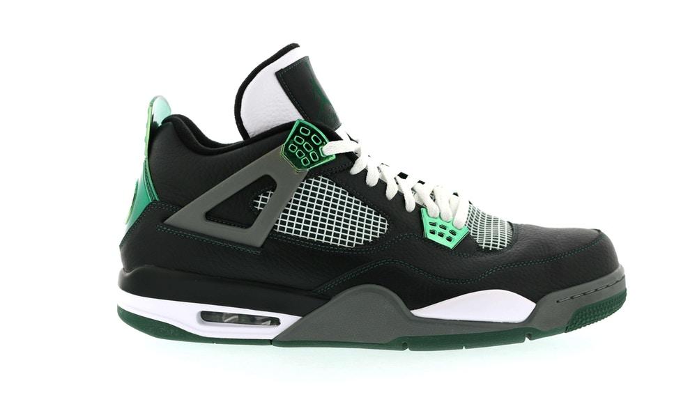 Retro Sneakers in Black/Metallic Green/Black Forest/White/Dark Grey - FA12-MNJDLS-267-3563
